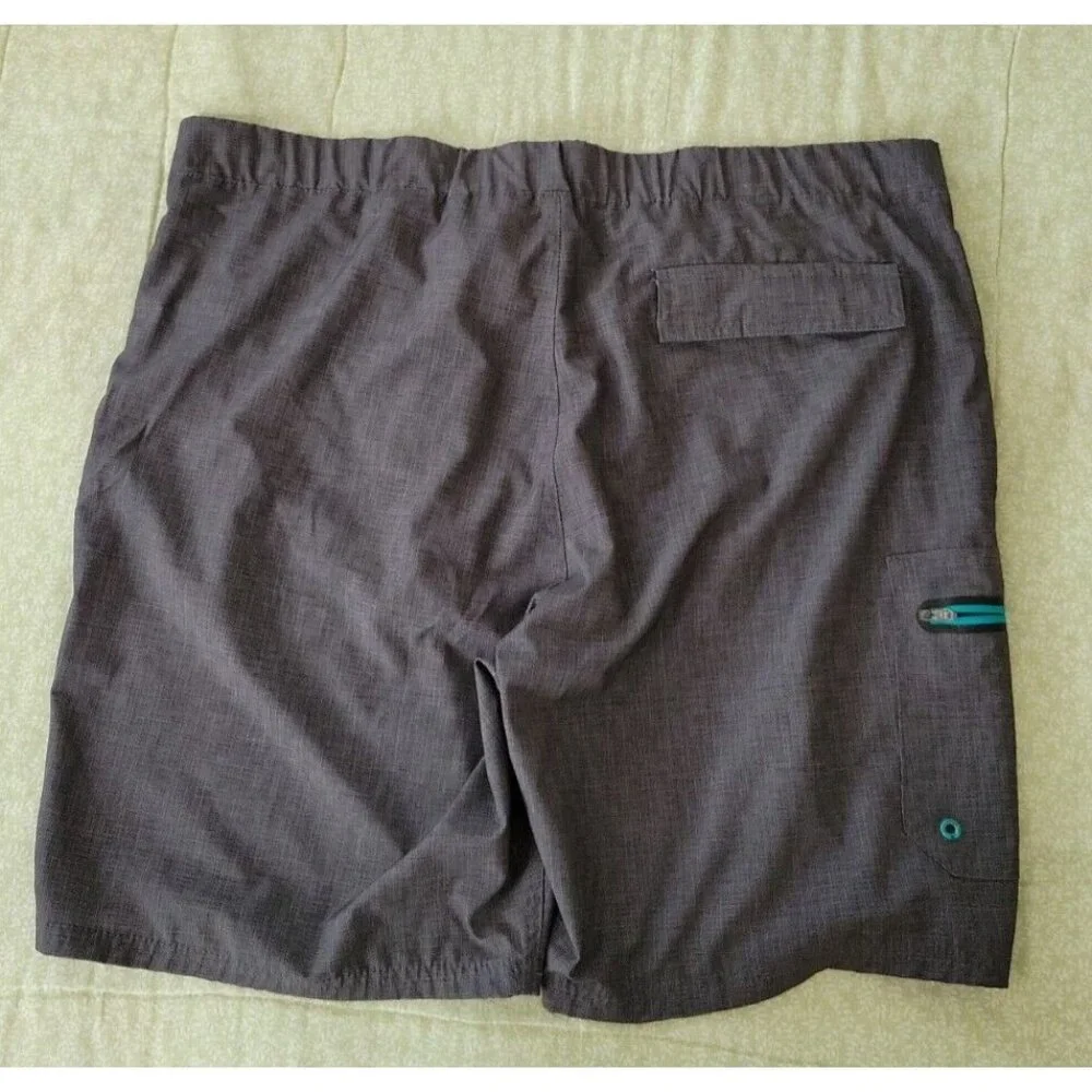 Zeroxposur‎ Travel Shorts Men's Size XL Gray Stretch with Pockets lined